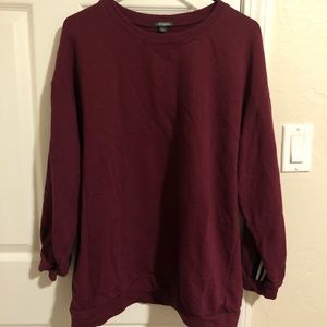 Burgundy Sweater